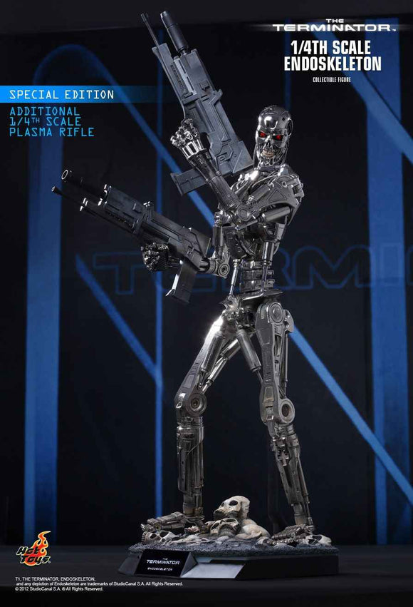 Figurine Hot Toys QS002 - The Terminator - Endoskeleton Deluxe Edition