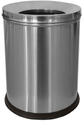 Poubelle de chambre HOTEL en acier brossé ø 24,5 cm / 7,5 L