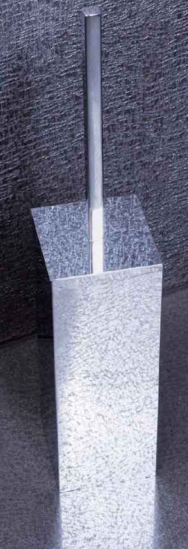 Goupillon de toilettes à fixer ou pose libre PLAZA 8,5x8,5x44,5 cm