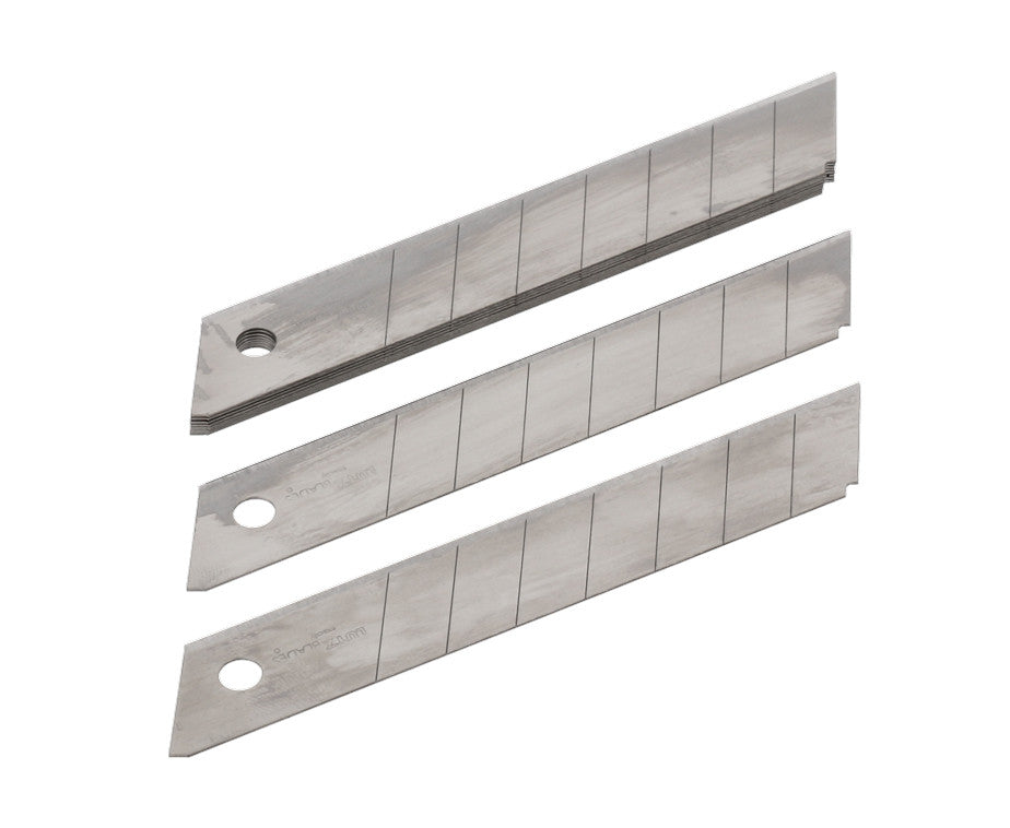 Boîte de 10 lames pour cutter 18 mm