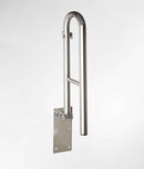 Barre d'appui relevable en forme U HELP en acier inoxydable