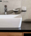 Porte-savon mural DARK en verre DARK 11cm x 5,5cm x 12,9cm