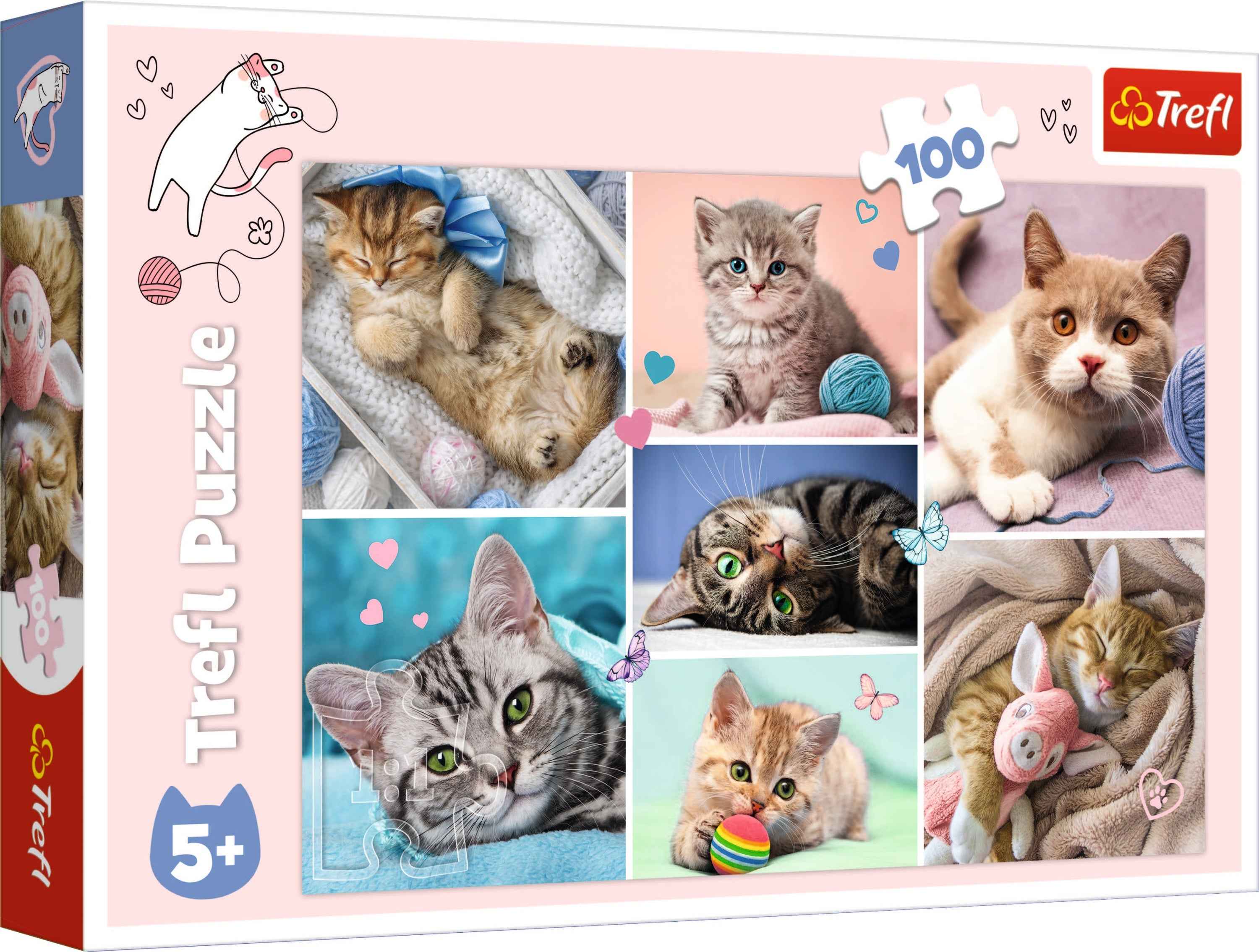 Puzzle TREFL Dans le monde des chats 100 pièces