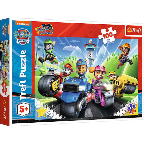 Puzzle trefl paw patrol 100 pièces