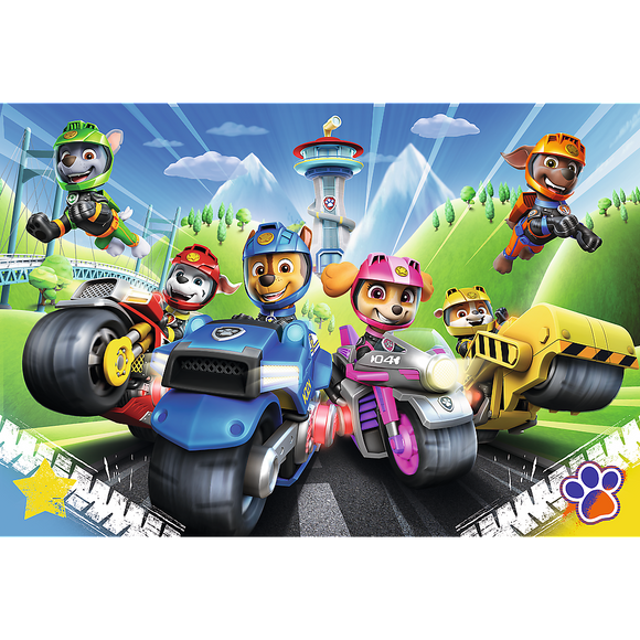 Puzzle trefl paw patrol 100 pièces