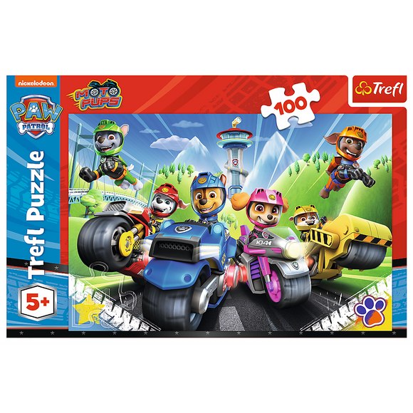 Puzzle trefl paw patrol 100 pièces