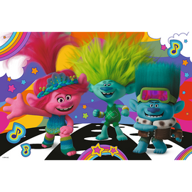 TREFL TROLLS Puzzle Trolls 3, 100 pcs