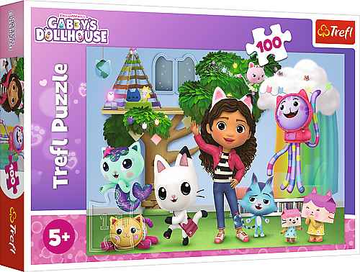 Puzzle TREFL GABBY'S DOLLHOUSE 100 pièces