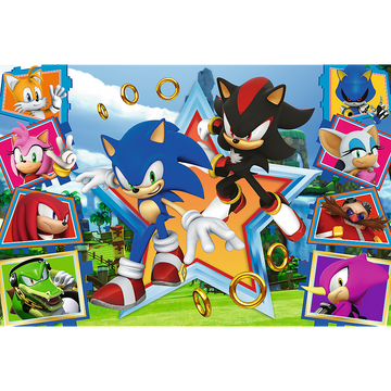 TREFL SONIC Puzzle, 100 pcs - 0
