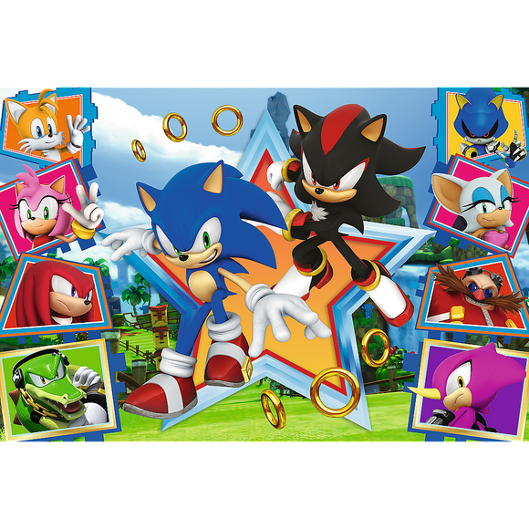TREFL SONIC Puzzle, 100 pcs