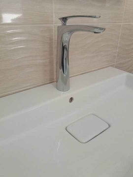 Mitigeur lavabo haut TIGRIS sans siphon H. 26cm