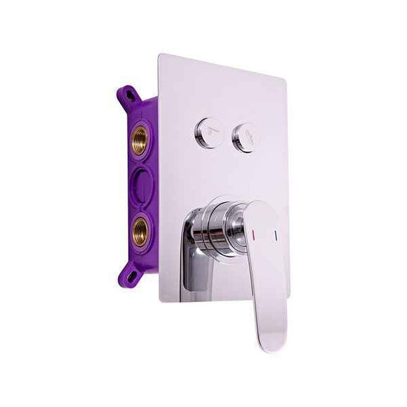 Mitigeur de douche encastrable avec inverseur TIGRIS laiton chromé