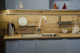 Mitigeur évier haut flexible à mémoire de forme AMUR