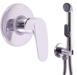 Mitigeur de douche encastrable avec douchette AMUR laiton chromé