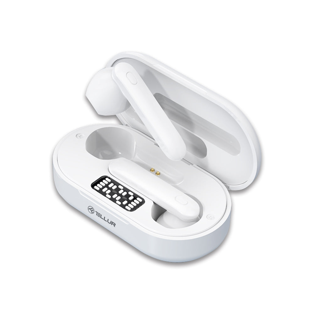 Écouteurs sans fil Tellur Flip True Blanc