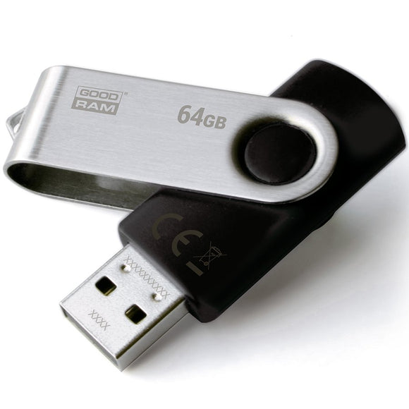Goodram UTS2 USB flash drive 64 GB USB Type-A 2.0 Black,Silver