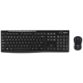 Logitech Keyboard MK270 black US/Int Layout