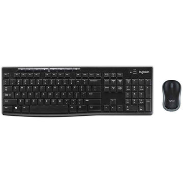 Logitech Keyboard MK270 black US/Int Layout
