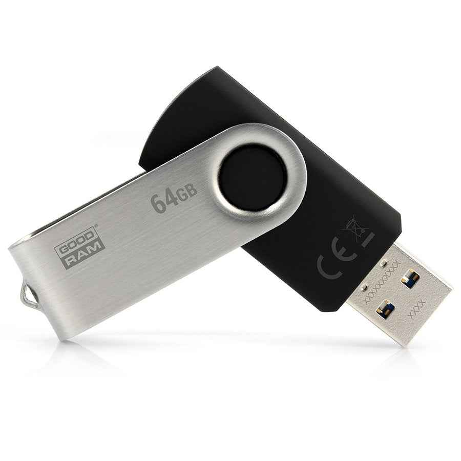 Clé USB Goodram UTS3 64 Go USB Type-A 3.2 Gen 1 (3.1 Gen 1) Noir