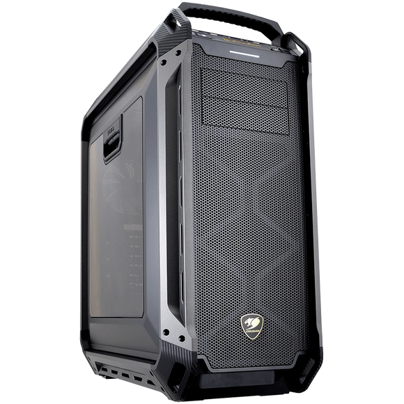 COUGAR Full Tower Case, Panzer Max, Black