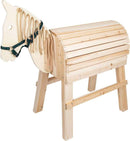 Cheval de voltige en bois pour enfant "BALANE"