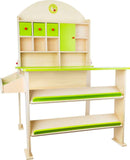 Stand de marchande Jour du marché TSENA en bois 87 x 78 x 112 cm