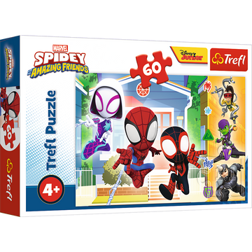 Puzzle trefl spider-man spidey 60 pièces