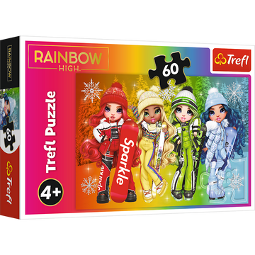 Puzzle - "60" - Joyful dolls Trefl 17380