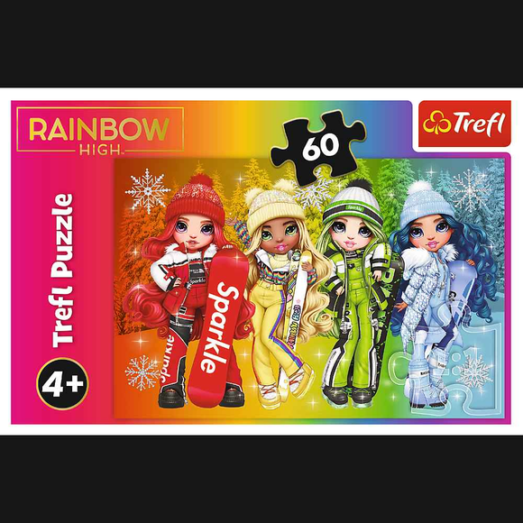 Puzzle TREFL RAINBOW HIGH, 60 pièces