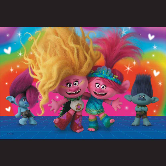 Puzzle TREFL TROLLS Trolls 3, 60 pièces