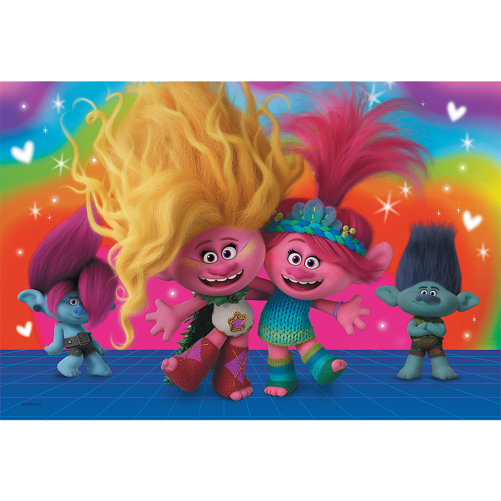 Puzzle TREFL TROLLS Trolls 3, 60 pièces