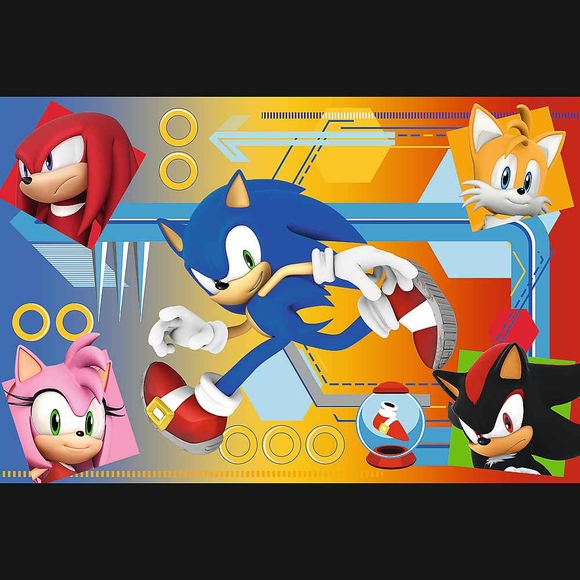 Puzzle TREFL SONIC, 60 pièces
