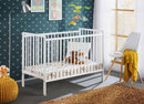 Berceau en bois de pin blanc CYPI II 65x124x H 85cm