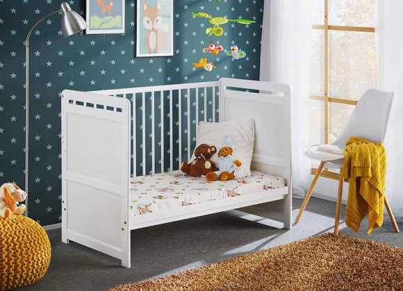 Berceau en bois de pin TYMEK 67x124 x H 56,90 cm