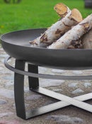 Brasero de jardin VIKING en acier 60 cm