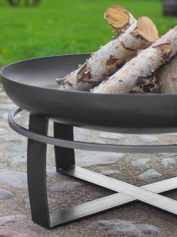 Brasero de jardin VIKING en acier 60 cm