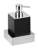 Distributeur de savon liquide GAMMA en laiton chromé / 200 ml