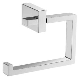 Dérouleur papier toilettes mural GAMMA en laiton chromé 12,8 x9,8 x5 cm