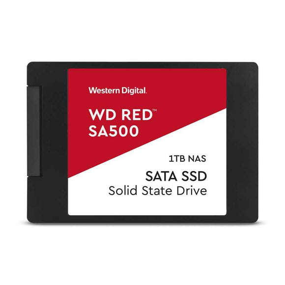 WD Red SSD SA500 NAS 1TB 2.5inch SATA III 6 Gb/s internal single-packed POWERED BY SANDISK