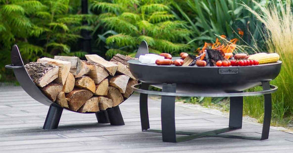 Brasero de jardin VIKING en acier 60 cm