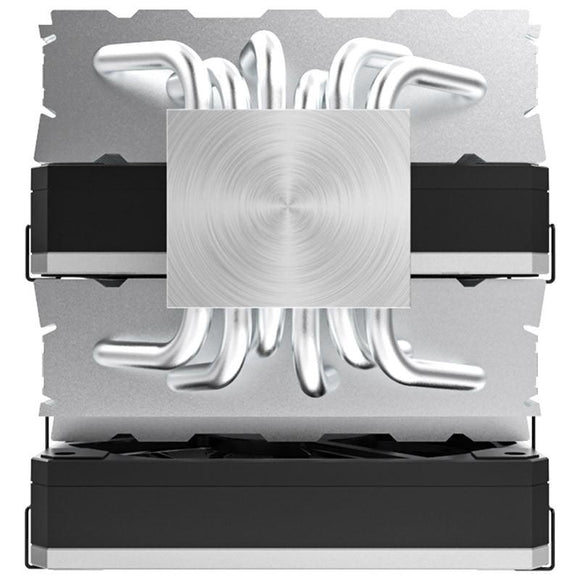 Montech METAL DT24 BASE computer cooling system Processor Air cooler 12 cm Black 2 pc(s)