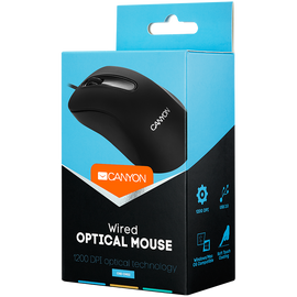 CANYON mouse CM-2 Wired Black