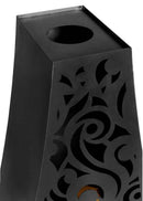 Cheminée d’extérieur en acier HAWANA 50x33x108 cm