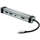CANYON hub DS-3 4in1 USB-C Space Grey-2