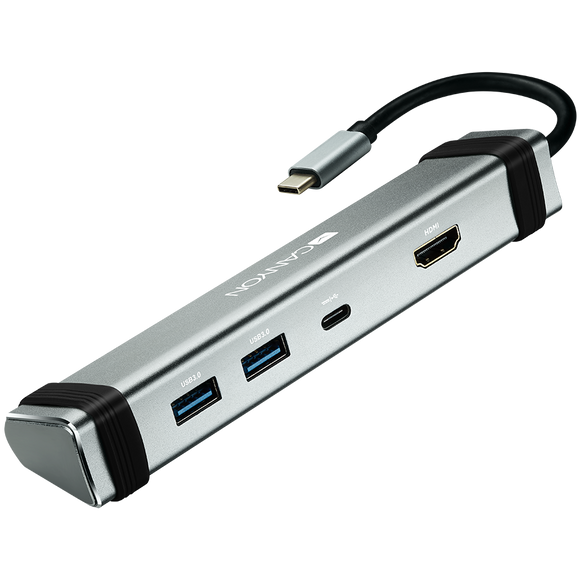 CANYON hub DS-3 4in1 USB-C Space Grey