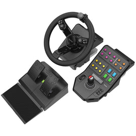 Logitech G Saitek Heavy Equipment Farm Simulation Controller Bundle