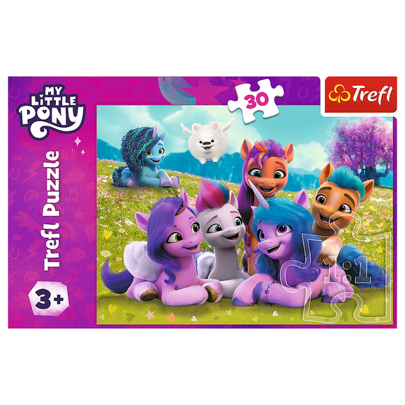 Puzzle TREFL MY LITTLE PONY MLP, 30 pièces