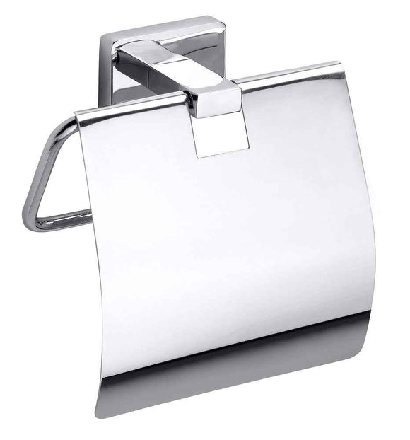 Dérouleur papier toilettes mural en zinc NIKI 12,6 x9 x4 cm