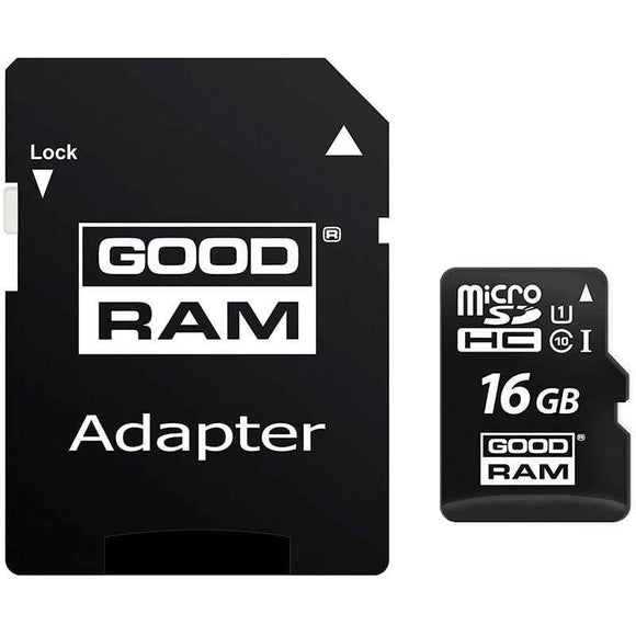 Goodram microSDXC class 10 UHS I 128GB Memory Card + Adapter