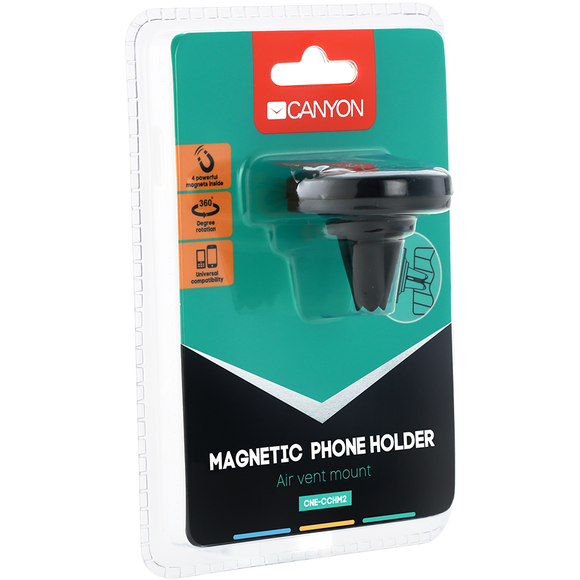 Support voiture CANYON CH-2 Vent Magnétique Noir